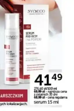Ziko Dermo Serum pod oczy i na powieki Sylveco oferta