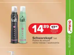 Drogeria Dr.Max Schwarzkopf Taft Pianka do włosów oferta