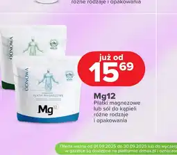 Drogeria Dr.Max Mg12 Płatki magnezowe lub sól do kąpieli oferta