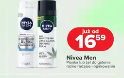 Drogeria Dr.Max Nivea Men Pianka lub żel do golenia oferta