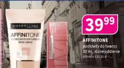 Drogerie Polskie Affinitone Maybelline oferta