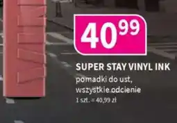 Drogerie Polskie Super Stay Vinyl Ink oferta
