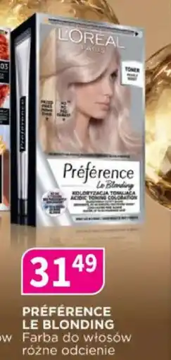 Drogerie Polskie Farba do włosów L'Oreal Preference Le Blonding oferta