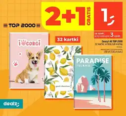 Dealz Zeszyt A5 TOP 2000 oferta