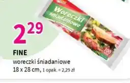 Drogerie Polskie Woreczki śniadaniowe Fine oferta