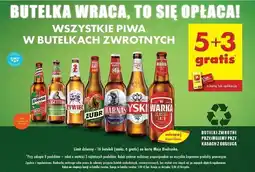 Biedronka Piwa w butelkach zwrotnych oferta