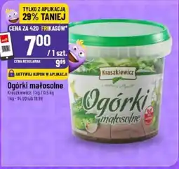 Polomarket Ogórki małosolne Kraszkiewicz oferta