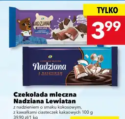 Lewiatan Czekolada mleczna Nadziana Lewiatan oferta