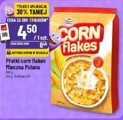 Polomarket Płatki corn flakes Mleczna Polana oferta