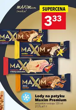 Lewiatan Lody Maxim Premium oferta