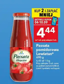 Lewiatan Passata pomidorowa Lewiatan oferta