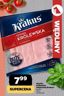 Netto Szynka królewska wieprzowa Krakus oferta