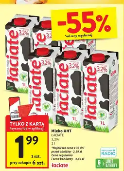 Intermarche Mleko UHT Łaciate 3,2% oferta