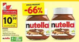 Intermarche Krem czekoladowy Nutella FERRERO oferta