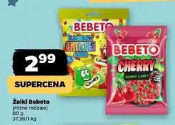 Netto Żelki Bebeto różne rodzaje oferta
