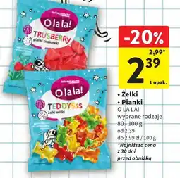 Intermarche Żelki i pianki O la la! oferta