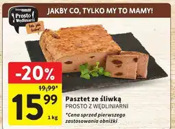 Intermarche Pasztet ze śliwką Prosto z Wędziarni oferta
