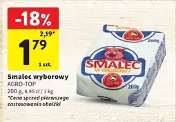 Intermarche Smalec wyborowy Agro-Top oferta
