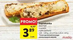 Intermarche Zapiekanka z salami Maxtop oferta