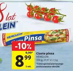 Intermarche Ciasto pinsa Henglein oferta