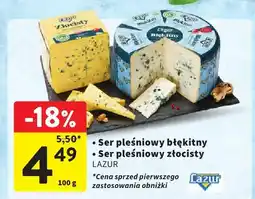 Intermarche Ser pleśniowy złocisty Lazur oferta