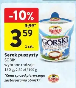 Intermarche Serek puszysty Sobik oferta