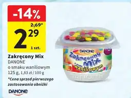 Intermarche Jogurt Zakręcony Mix Danone oferta