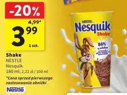 Intermarche Shake Nesquik Nestle oferta
