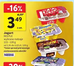 Intermarche Jogurt Nestle oferta