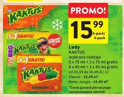 Intermarche Lody Kaktus oferta