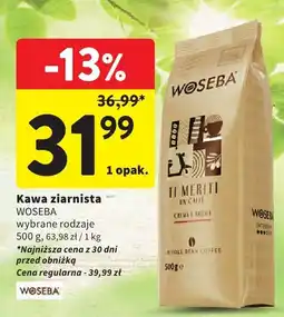 Intermarche Kawa ziarnista Woseba oferta