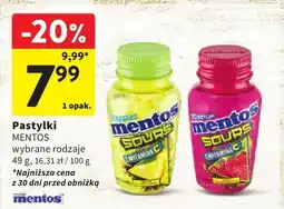 Intermarche Pastylki Mentos oferta