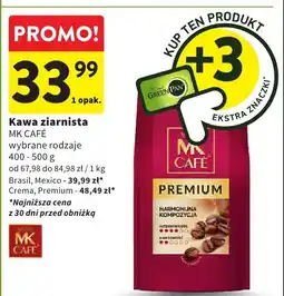 Intermarche Kawa ziarnista MK Cafe Premium oferta