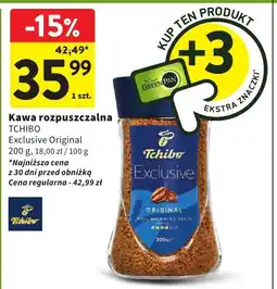 Intermarche Kawa rozpuszczalna Tchibo Exclusive Original oferta