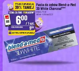 Polomarket Pasta do zębów Blend-a-med 3D White Charcoal oferta