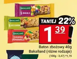 Hitpol Baton zbożowy Bakalland oferta
