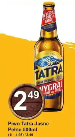 Hitpol Piwo Tatra Jasne Pełne oferta