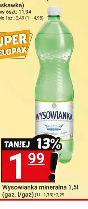 Hitpol Wysowianka mineralna oferta