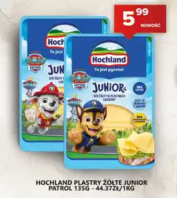 Spiżarnia Smakosza Hochland plastry żółte Junior Patrol oferta