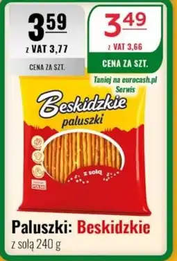 Eurocash Paluszki Beskidzkie z solą oferta
