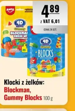 Eurocash Klocki z żelków: Blockman, Gummy Blocks oferta