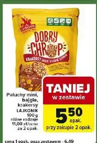 Carrefour Express Paluchy pełne ziaren sezamu lnu i chia Lajkonik Dobry Chrup oferta