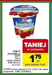 Carrefour Express Jogurt wiśnia Zott Jogobella oferta