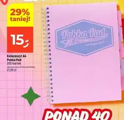 Dealz Kołozeszyt a4 200 kartek Pukka Pad oferta