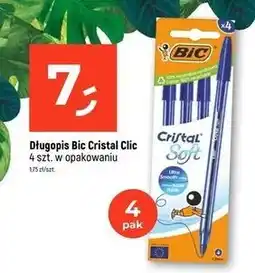 Dealz Długopis cristal soft niebieski Bic Cristal oferta