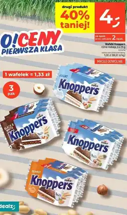 Dealz Wafelek peanut Knoppers oferta