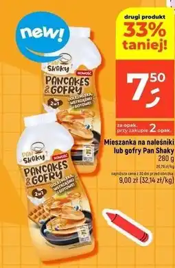 Dealz Mieszanka do przygotowania pancakes i gofrów 2w1 Pan Shaky oferta