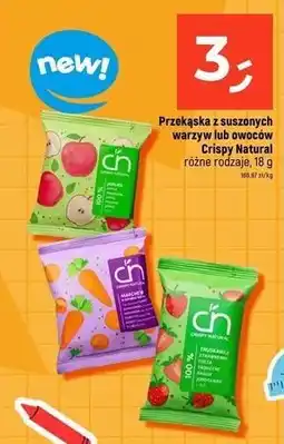 Dealz Chrupiąca plasterki truskawek Crispy Natural oferta
