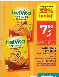 Dealz Ciastka czekoladowo-orzechowe Belvita Tartinki oferta