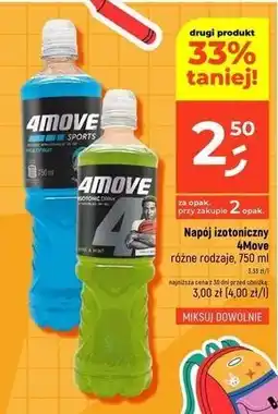 Dealz Napój izotoniczny lime & mint 4Move oferta
